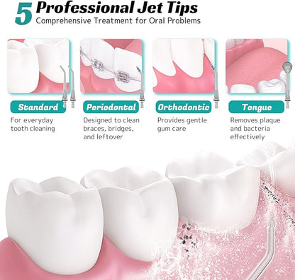 FlossJet Water Dental Flosser Cordless Oral Irrigator - Image 4