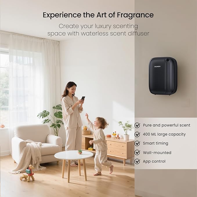 Waterless Diffuser, Hotel Scent Diffuser-Smart APP Control-400mL Capacity Up to - Image 3