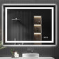 YEELAIT 48x36 Inch LED Bathroom Mirror by YEELAIT