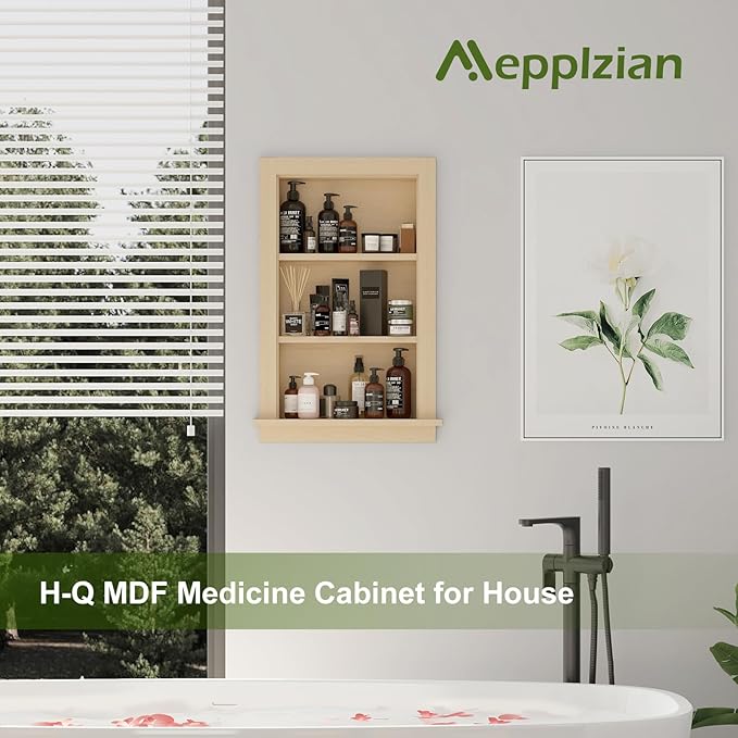 Recessed Medicine Cabinet for Bathroom Cabinet - Image 3