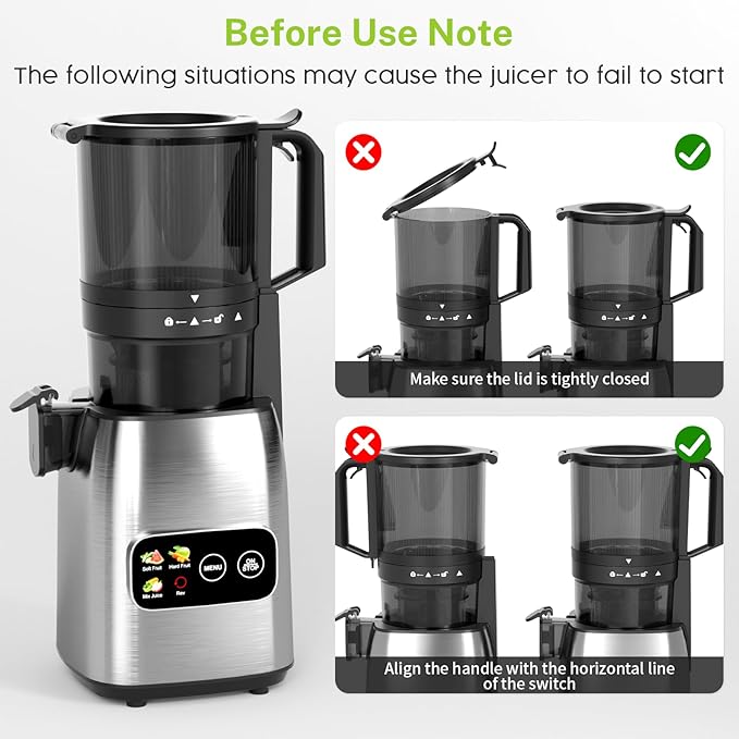 Kndko Juicer Machines, Slow Masticating juicer - Image 8