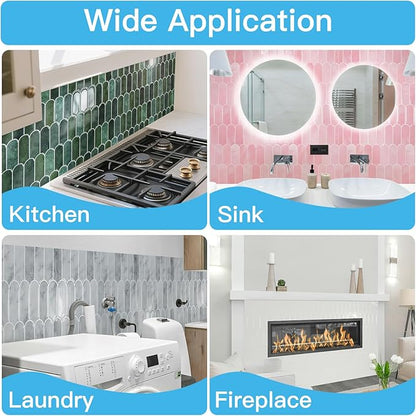 Art3d 12 x 12 Inch Heavy-Duty Peel and Stick Backsplash, Self-adhesive Wall - Image 9
