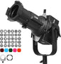 GVM Conical Optical Snoot Kit, Spotlight Snoot Photography by GVMGreatVideoMaker