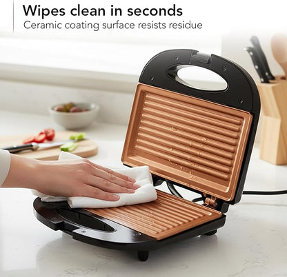 OVENTE Electric Panini Press Grill - Image 7