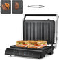 Panini Grill Press Sandwich Maker, 3 In 1 Sandwich Maker by BUYNOW