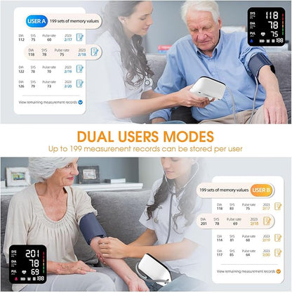 Blood Pressure Machine, Automatic Upper Arm Blood Pressure Monitor - Image 4