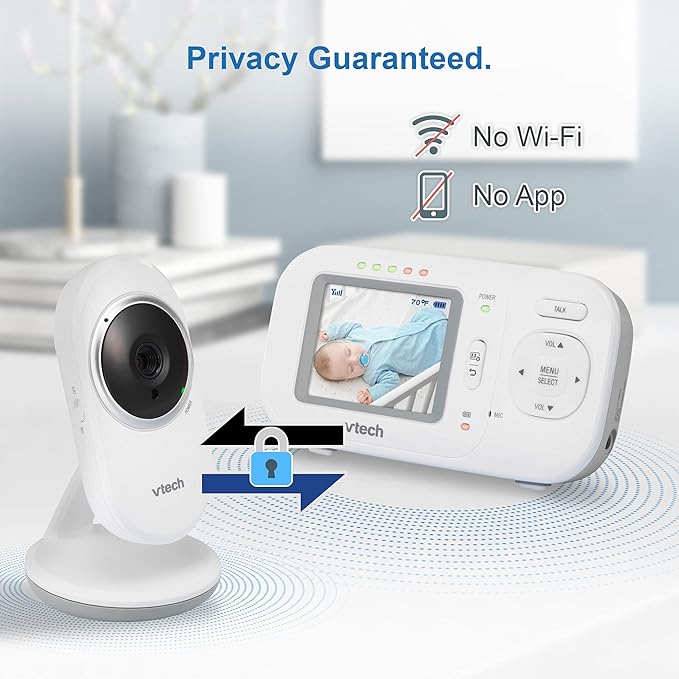 VTech VM320 Baby Monitor, 2.4" Screen - Image 4