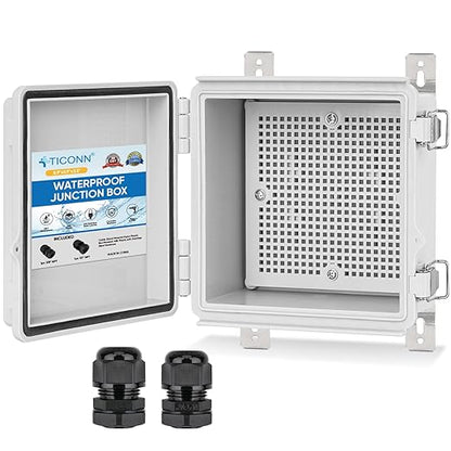 TICONN Waterproof Electrical Junction Box IP67 ABS Plastic Enclosure by TICONN