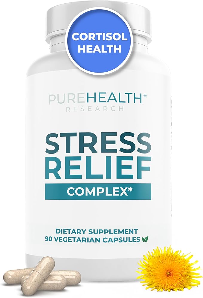 PUREHEALTH RESEARCH Stress Release Complex by PureHealthResearch