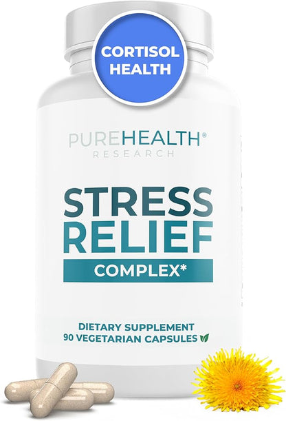 PUREHEALTH RESEARCH Stress Release Complex by PureHealthResearch