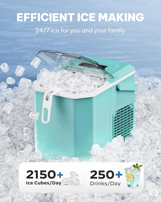 Silonn Ice Maker Countertop, Portable Ice Machine - Image 3