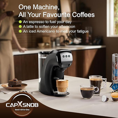 Warriors1 Coffee Maker for Keurig K Cup pod, Espresso Machine for Nespresso - Image 5
