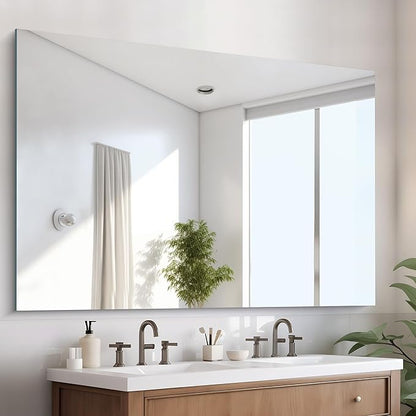 CILIBER Frameless Mirror, 60x40 Bathroom Mirrors by CILIBER