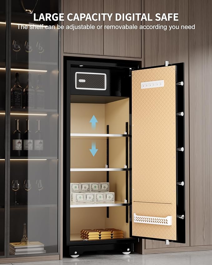 【US STOCK】TIGERKING 17.6 Cubic Feet Extra Large Heavy Duty Safe Box, Home Safe - Image 8