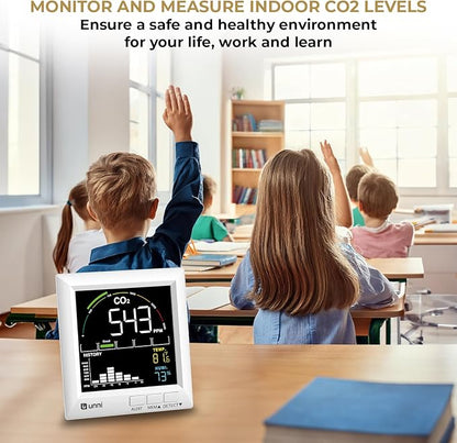 U UNNI CO2 Monitor Carbon Dioxide Detector - Image 3