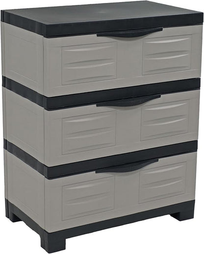 Sunnydaze 29.5" H 3-Tier Storage Cabinet by SunnydazeDecor