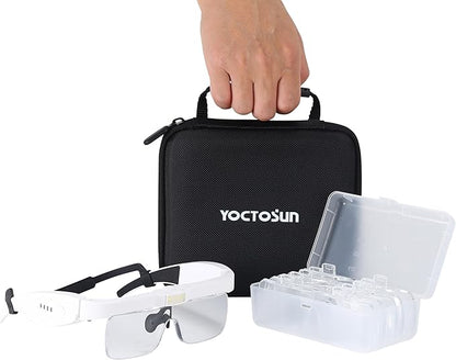 YOCTOSUN Headband Magnifier by YOCTOSUN