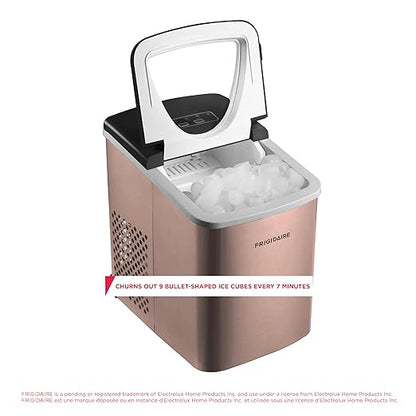 Frigidaire EFIC117-SSCOPPER-COM Stainless Steel Ice Maker, 26lb per Day - Image 2