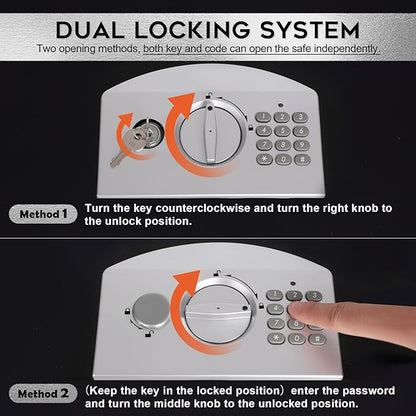 Dalmbox Portable Metal Safe Box - Image 4