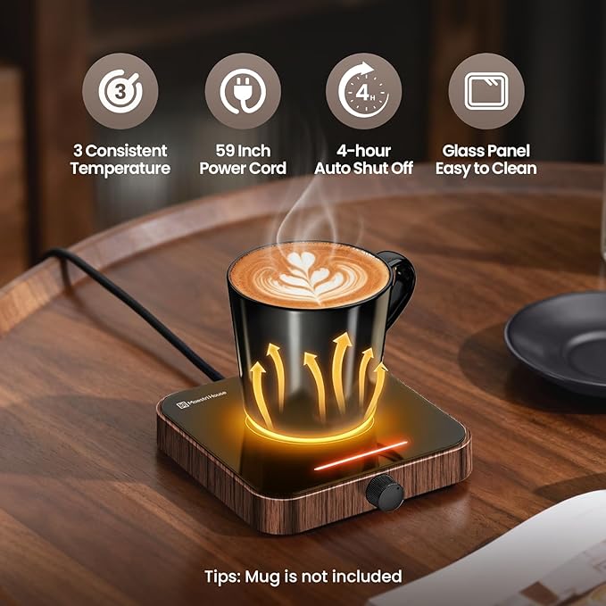 Maestri House Mug Warmer, Electric Coffee Cup Warmer - Image 3