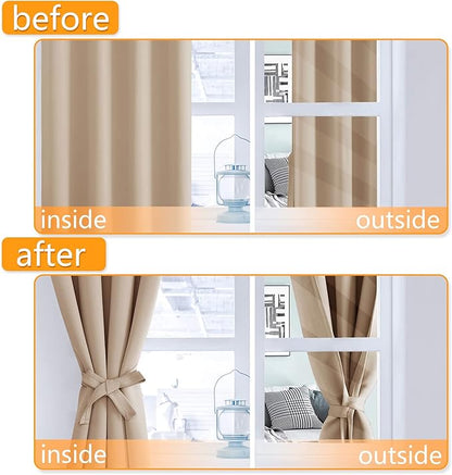 Hiasan Short Blackout Curtains for Bedroom - Image 5