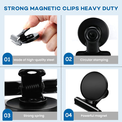 DIYMAG Magnetic Clips,20pack Fridge Refrigerator Magnets for Photos Holders | Heavy Duty Decorative Clip magnets,for Photo Frames,Cruise,Home,Office,Pictures,Whiteboard and Classroom Decoration Gifts