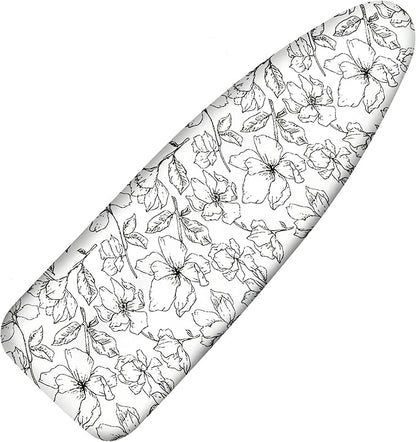 Ironing Board Cover and Pad, 18x49 Extra Wide Thick Iron Padding, Scorch & by Dalykate