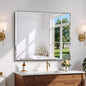 CILIBER Beveled Bathroom Mirror, 36x40 Inch Large Bathroom Mirrors by CILIBER