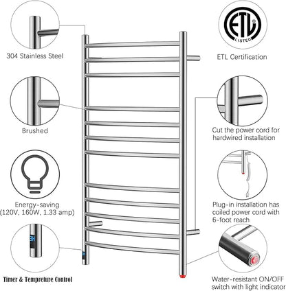 HEATGENE Electric Towel Warmer - Image 3
