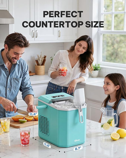 Silonn Ice Maker Countertop, Portable Ice Machine - Image 7