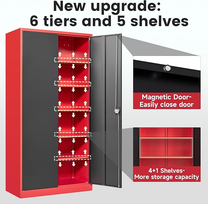 Letaya Metal Storage Cabinets - Image 6