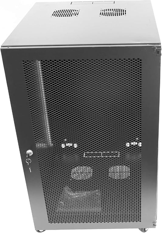 18U Server Cabinet Wall Mount Rack Enclosure by GlobalRack