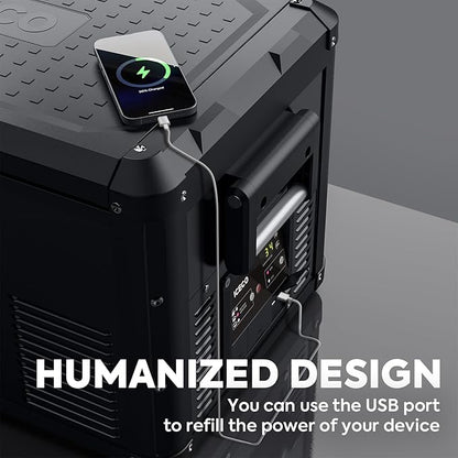 ICECO VL60 ProS Portable Refrigerator, Dual USB & DC 12/24V, AC 110-240V - Image 7