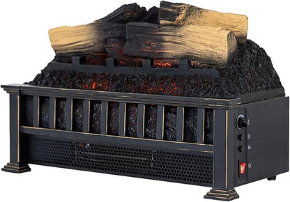 Country Living Electric Fireplace Logs, 20” LED Electric Fireplace Inserts - Image 9