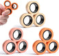Cevioce 9 PCS Magnetic Ring Fidget Toys Set, ADHD Anxiety Magnetic Finger by Cevioce