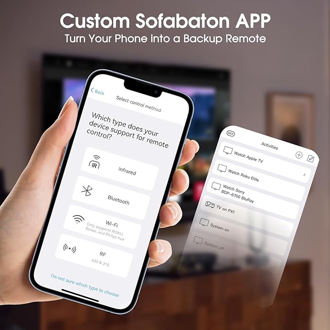 SofaBaton X1S Universal Remote Control, One Touch Activities, Customize - Image 3