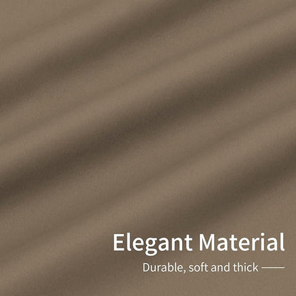 Easy-Going Blackout Curtains for Bedroom, Solid Thermal Insulated Grommet and - Image 6