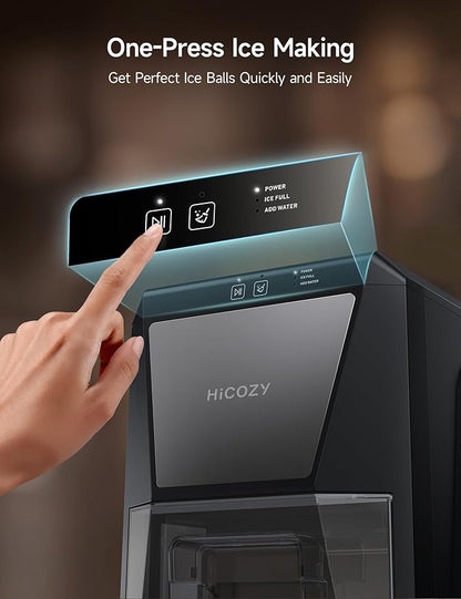 HiCOZY B1 Clear Ice Ball Maker Countertop, Sphere Ice Maker - Image 5