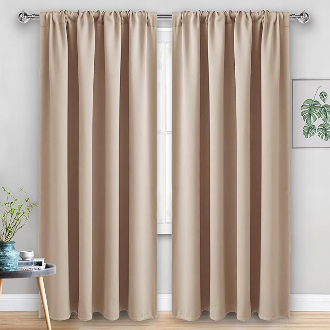 JIUZHEN Blackout Curtains for Bedroom - Image 7