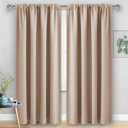 JIUZHEN Blackout Curtains for Bedroom - Image 7