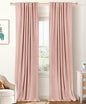 100% Blackout Shield Linen Blackout Curtains by 100BlackoutShield