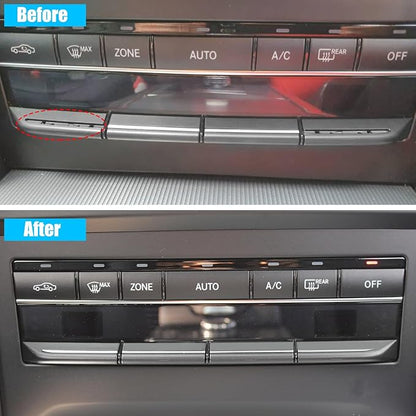 Jaronx Compatible with Mercedes Benz AC Button Trim E Class W212, Temperature - Image 3