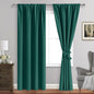 JIUZHEN Christmas Blackout Curtains by JIUZHEN