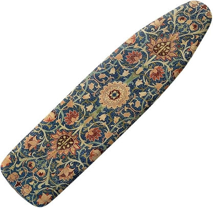 ZCFYGDX Vintage Flower Print 14 x 45 Ironing Board Covers Nylon Buckle Straps by ZCFYGDX