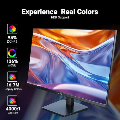 KTC 24 Inch FHD 1080P 100Hz Computer Monitor, VA Panel FreeSync PC Gaming - Image 4