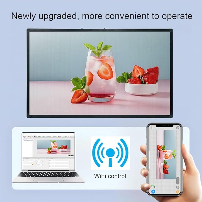 P3 40“x25” Led Sign Programmable Scrolling Digital Display Screen - Image 5