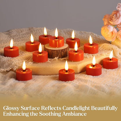 Eywamage Red Flameless Tealights - Image 6