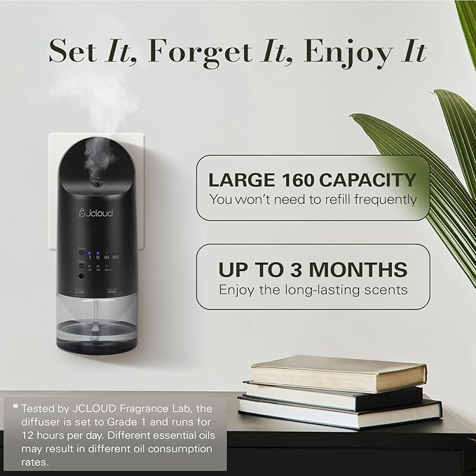 JCLOUD Plug in Diffuser for Essential Oils, Waterless Scent Diffuser Cover Up - Image 5