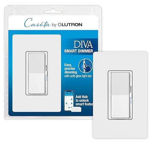 Lutron Diva Smart Dimmer Light Switch by Lutron