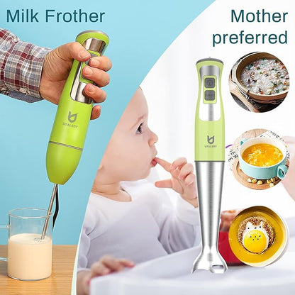 Immersion Hand Blender, UTALENT 5-in-1 8-Speed Stick Blender - Image 5